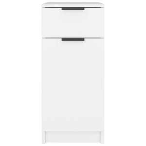 Armadietto da Scrivania Bianco 33,5x50x75 cm Legno Multistrato 811502