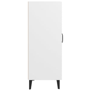 Credenza Bianca 69,5x34x90 cm in Legno Multistrato 812123