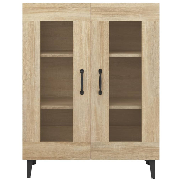 Credenza Rovere Sonoma 69,5x34x90 cm in Legno Multistrato 812126