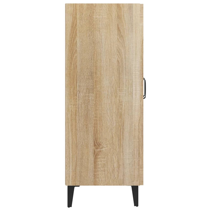 Credenza Rovere Sonoma 69,5x34x90 cm in Legno Multistrato 812126