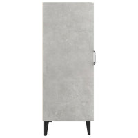 Credenza-Buffet-Armadio da cucina Grigio Cemento 69,5x34x90 cm in Legno Multistrato 513392