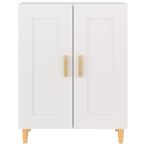 Credenza Bianca 69,5x34x90 cm in Legno Multistrato 812132