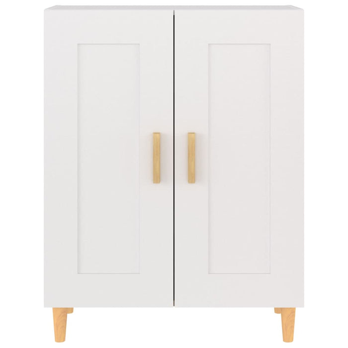 Credenza Bianca 69,5x34x90 cm in Legno Multistrato 812132