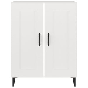 Credenza Bianca 69,5x34x90 cm in Legno Multistrato 812141