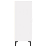 Credenza-Buffet-Armadio da cucina Bianca 69,5x34x90 cm in Legno Multistrato 175774