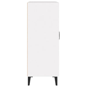 Credenza-Buffet-Armadio da cucina Bianca 69,5x34x90 cm in Legno Multistrato 175774