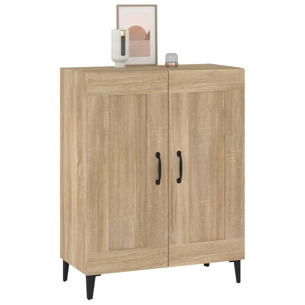 Credenza-Buffet-Armadio da cucina Rovere Sonoma 69,5x34x90 cm in Legno Multistrato 138336