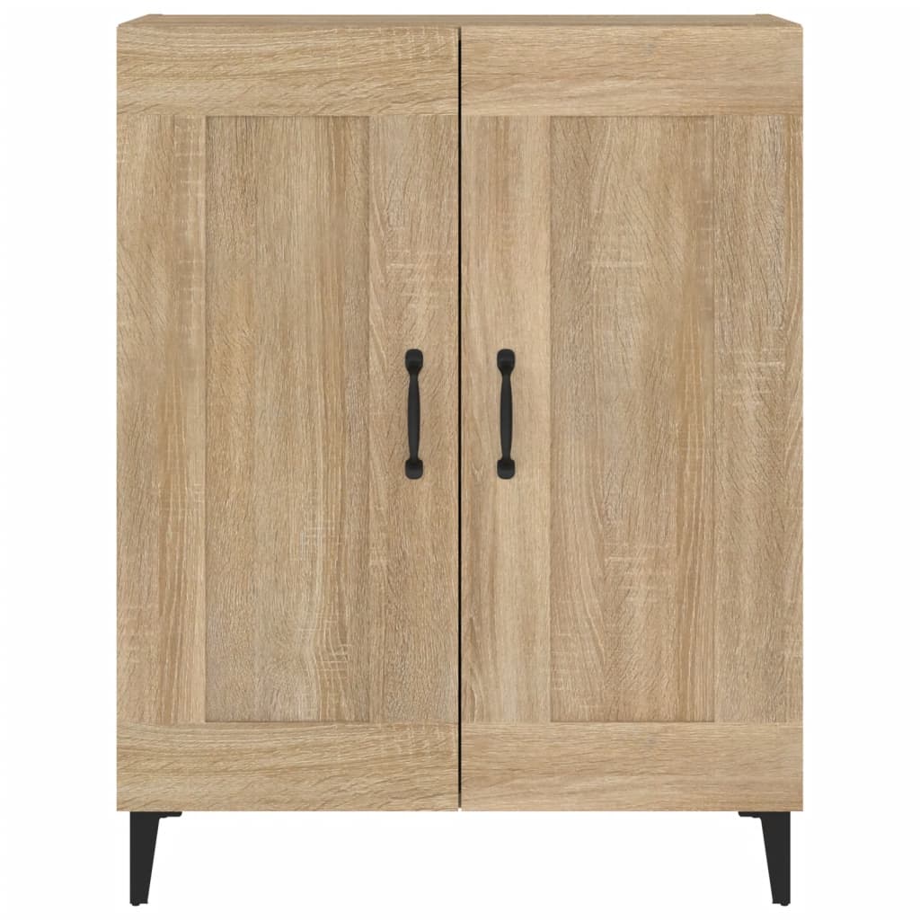 Credenza-Buffet-Armadio da cucina Rovere Sonoma 69,5x34x90 cm in Legno Multistrato 138336
