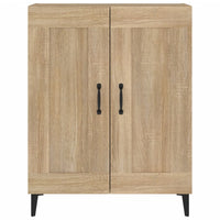 Credenza-Buffet-Armadio da cucina Rovere Sonoma 69,5x34x90 cm in Legno Multistrato 138336