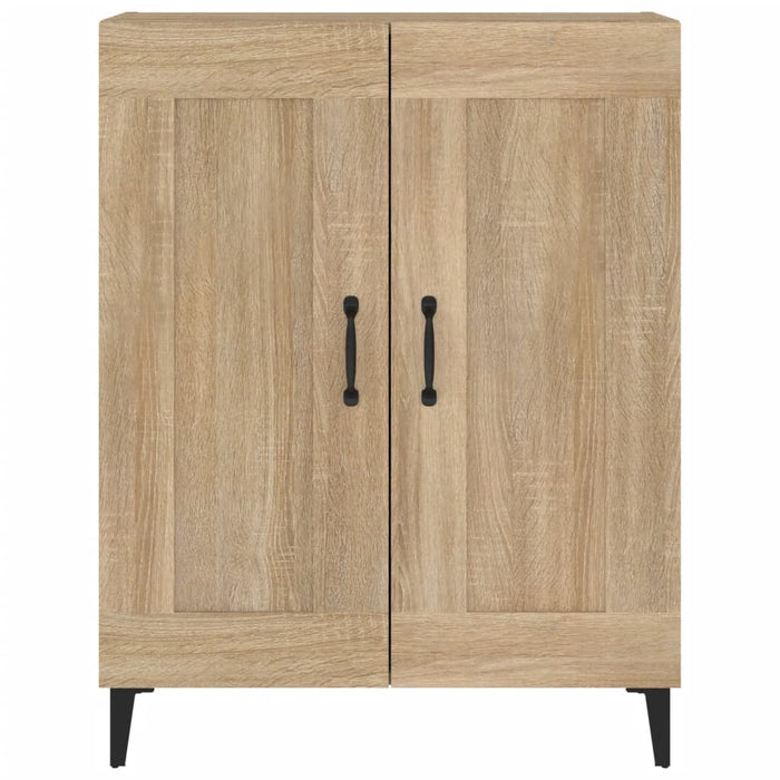 Credenza-Buffet-Armadio da cucina Rovere Sonoma 69,5x34x90 cm in Legno Multistrato 138336