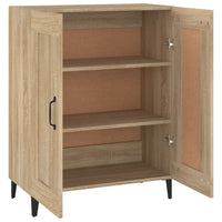 Credenza-Buffet-Armadio da cucina Rovere Sonoma 69,5x34x90 cm in Legno Multistrato 138336