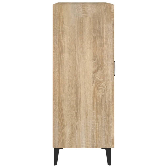 Credenza-Buffet-Armadio da cucina Rovere Sonoma 69,5x34x90 cm in Legno Multistrato 138336
