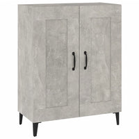 Credenza-Buffet-Armadio da cucina Grigio Cemento 69,5x34x90 cm in Legno Multistrato 899370
