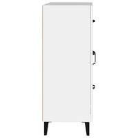 Credenza-Buffet-Armadio da cucina Bianca 69,5x34x90 cm in Legno Multistrato 494436