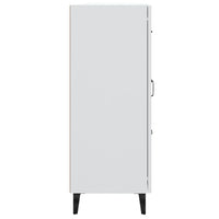 Credenza Bianca 69,5x34x90 cm in Legno Multistrato 812231