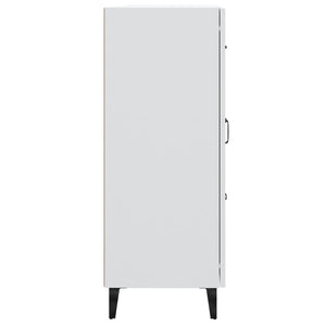 Credenza-Buffet-Armadio da cucina Bianca 69,5x34x90 cm in Legno Multistrato 439202