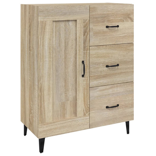 Credenza Rovere Sonoma 69,5x34x90 cm in Legno Multistrato 812234