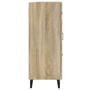 Credenza Rovere Sonoma 69,5x34x90 cm in Legno Multistrato 812234