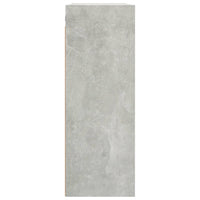 Armadietto Pensile a Parete Grigio Cemento 69,5x32,5x90 cm 812316