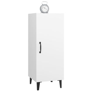 Credenza Bianca 34,5x34x90 cm in Legno Multistrato 812330