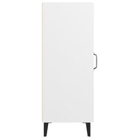 Credenza Bianca 34,5x34x90 cm in Legno Multistrato cod mxl 15456