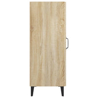 Credenza-Buffet-Armadio da cucina Rovere Sonoma 34,5x34x90 cm in Legno Multistrato 454753