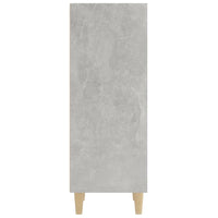 Credenza-Buffet-Armadio da cucina Grigio Cemento 34,5x32,5x90 cm in Legno Multistrato 326191