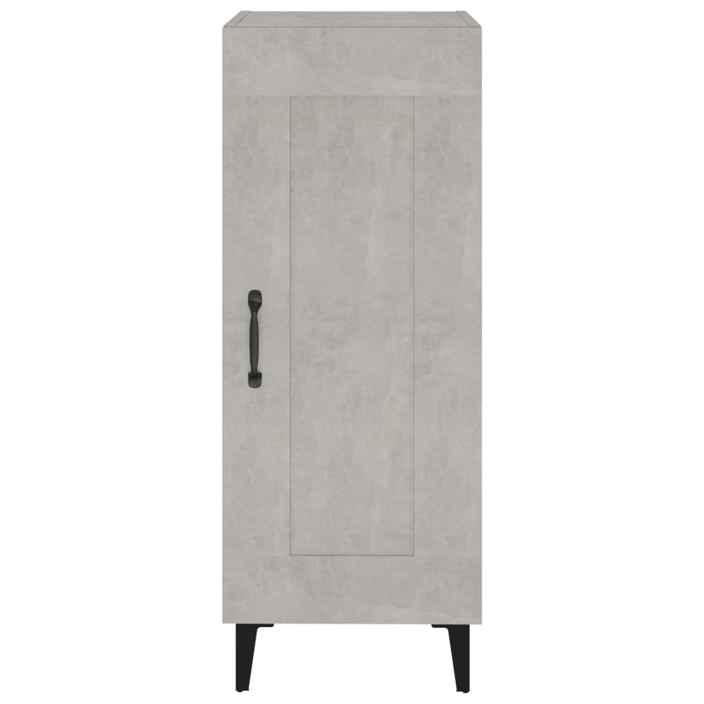 Credenza-Buffet-Armadio da cucina Grigio Cemento 34,5x34x90 cm in Legno Multistrato 982044