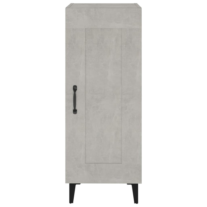 Credenza-Buffet-Armadio da cucina Grigio Cemento 34,5x34x90 cm in Legno Multistrato 982044