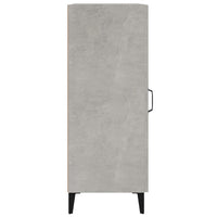 Credenza-Buffet-Armadio da cucina Grigio Cemento 34,5x34x90 cm in Legno Multistrato 982044