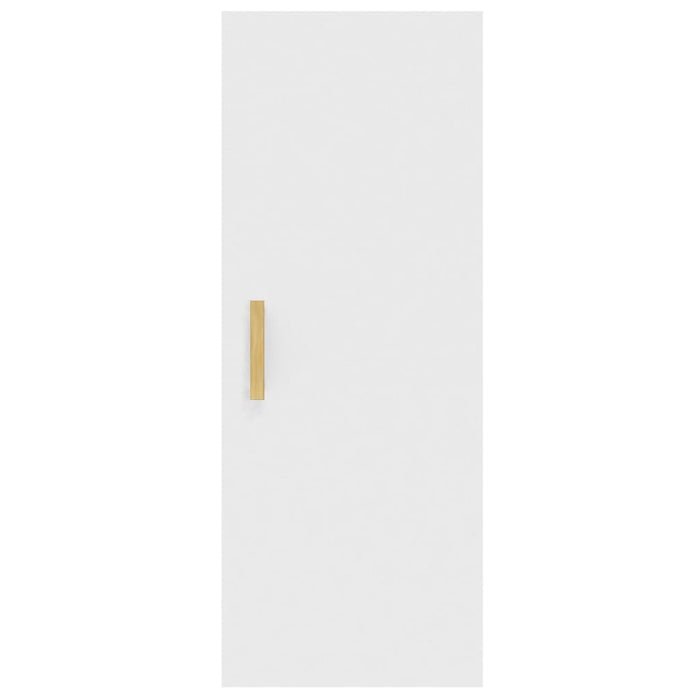 Armadietto a Muro Bianco 34,5x34x90 cm in Legno Multistrato 812429