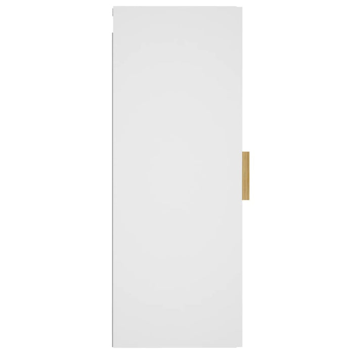 Armadietto a Muro Bianco 34,5x34x90 cm in Legno Multistrato 812429