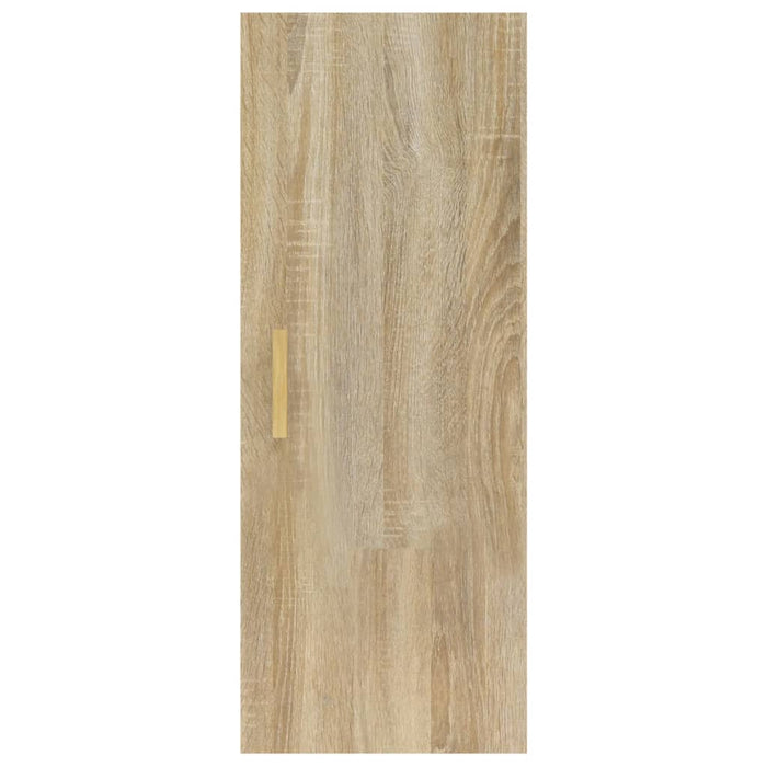 Armadietto a Muro Rovere Sonoma 34,5x34x90 cm Legno Multistrato 812432