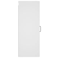 Armadietto Pensile a Muro Bianco 34,5x34x90cm Legno Multistrato cod mxl 49104