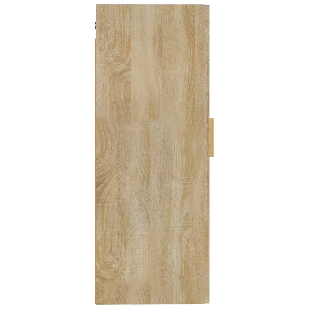 Armadietto a Muro Rovere Sonoma 35x34x90cm in Legno Multistrato 812468