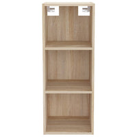 Mobile Pensile Rovere Sonoma 34,5x32,5x90 cm Legno Multistrato 812486