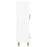 Credenza cassettiera mobile contenitore organizer cucina soggiorno salotto alto 70 x 31 x 115 cm legno ingegnerizzato bianco 02_0032762