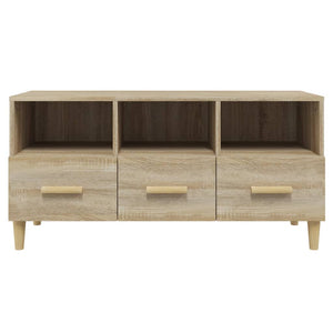 Mobile Porta TV Rovere Sonoma 102x36x50 cm Legno Multistrato 812603