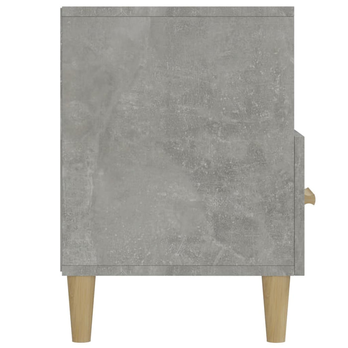 Mobile Porta TV Grigio Cemento 102x36x50 cm Legno Multistrato 812604