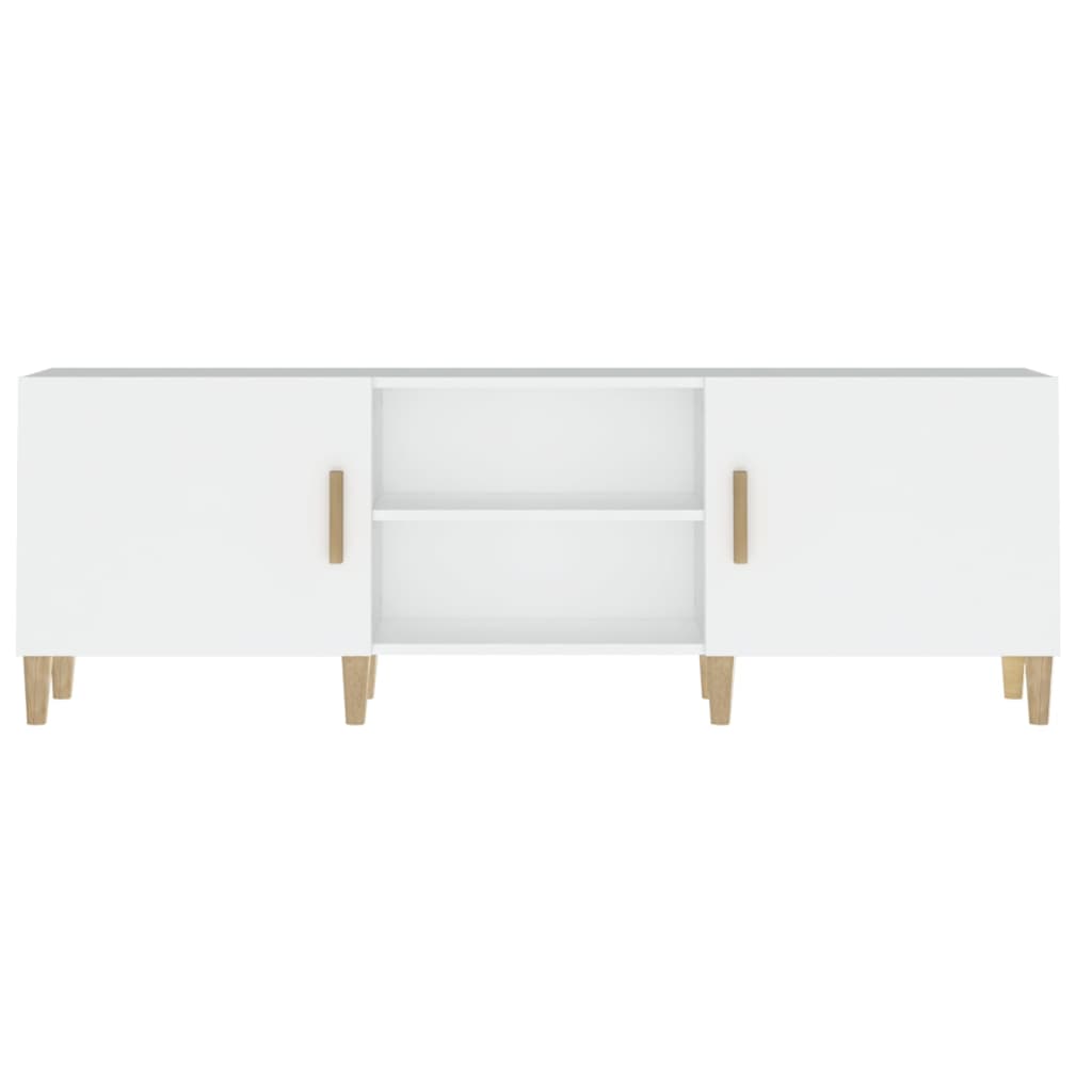 Mobile Porta TV-Mobile per TV-Credenza TV Bianco 150x30x50 cm in Legno Multistrato 767053