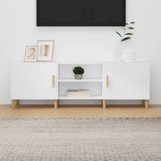 Mobile Porta TV-Mobile per TV-Credenza TV Bianco 150x30x50 cm in Legno Multistrato 767053
