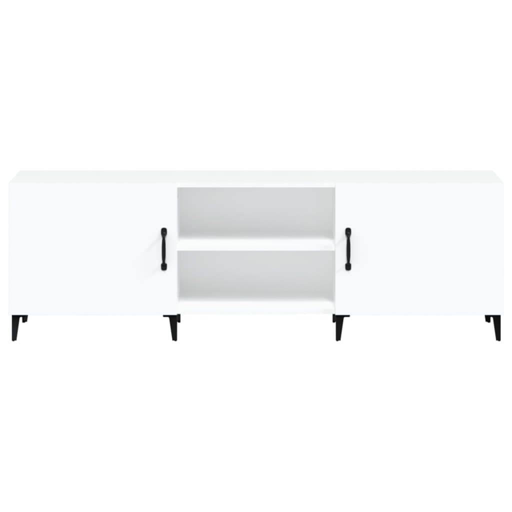 Mobile Porta TV-Mobile per TV-Credenza TV Bianco 150x30x50 cm in Legno Multistrato 508642