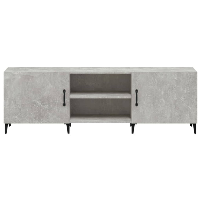 Mobile Porta TV Grigio Cemento 150x30x50cm in Legno Multistrato cod mxl 8961