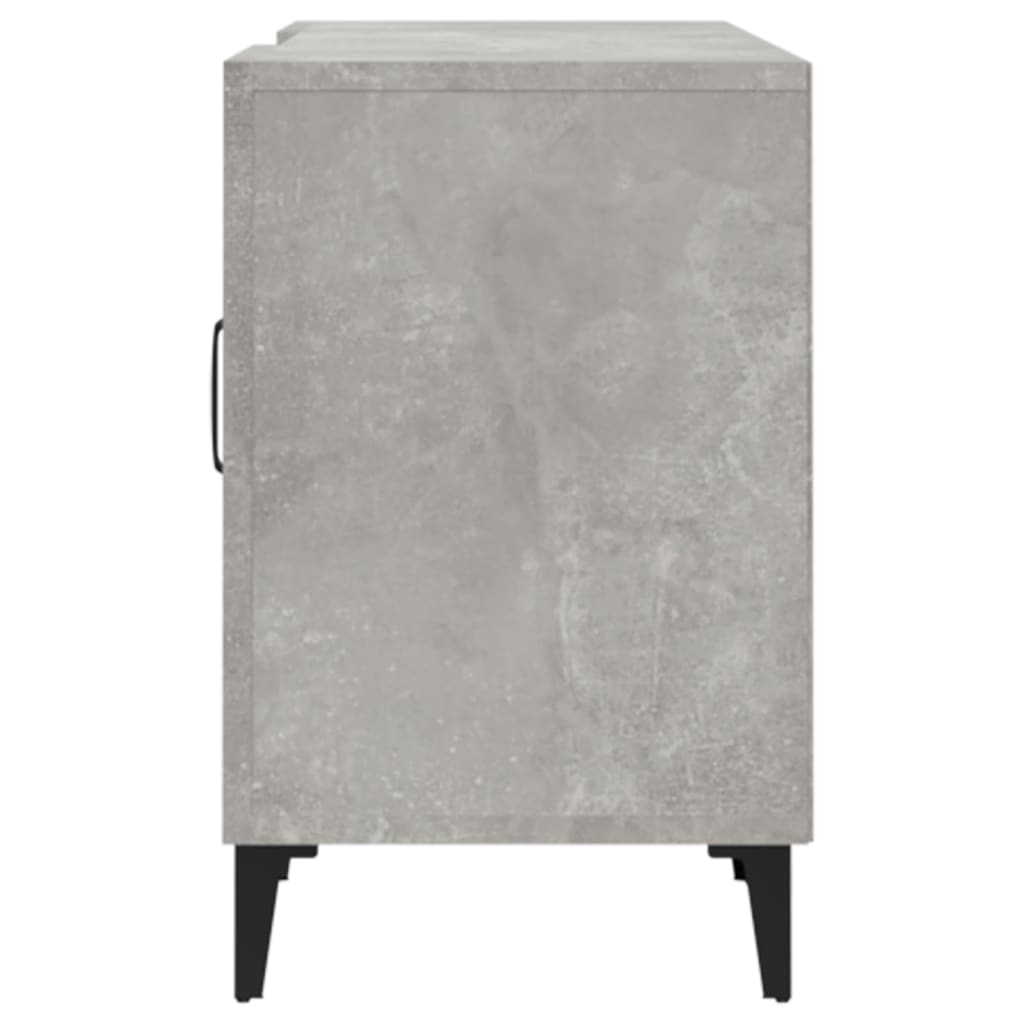 Mobile Porta TV Grigio Cemento 150x30x50cm in Legno Multistrato cod mxl 8961