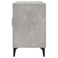 Mobile Porta TV Grigio Cemento 150x30x50cm in Legno Multistrato cod mxl 8961