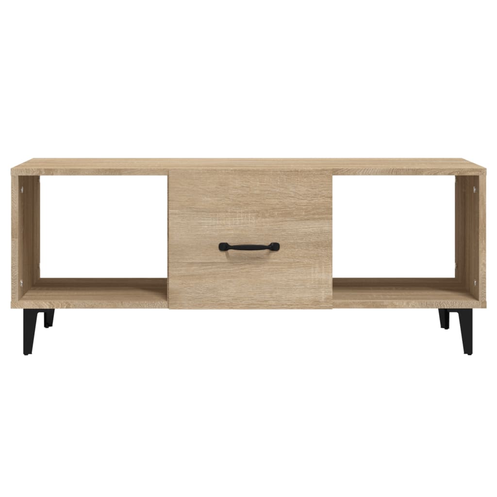 Tavolino da Salotto Rovere Sonoma 102x50x40cm Legno Multistrato 812702