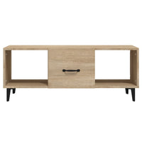 Tavolino da Salotto Rovere Sonoma 102x50x40cm Legno Multistrato 812702
