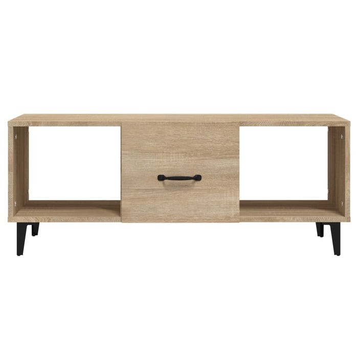 Tavolino da Salotto Rovere Sonoma 102x50x40cm Legno Multistrato 812702