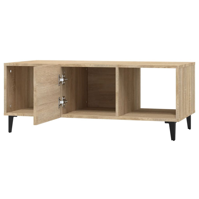 Tavolino da Salotto Rovere Sonoma 102x50x40cm Legno Multistrato cod mxl 26002