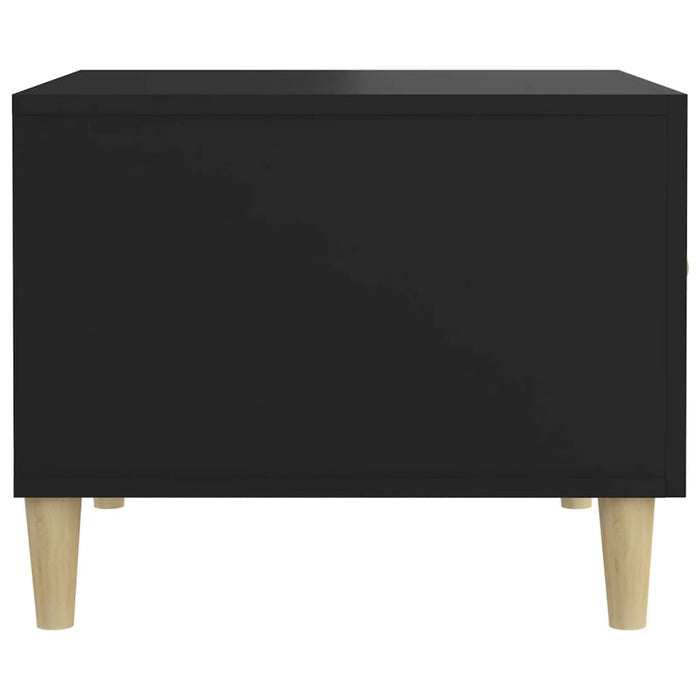 Tavolino da Salotto Nero 50x50x40 cm in Legno Multistrato cod mxl 26729